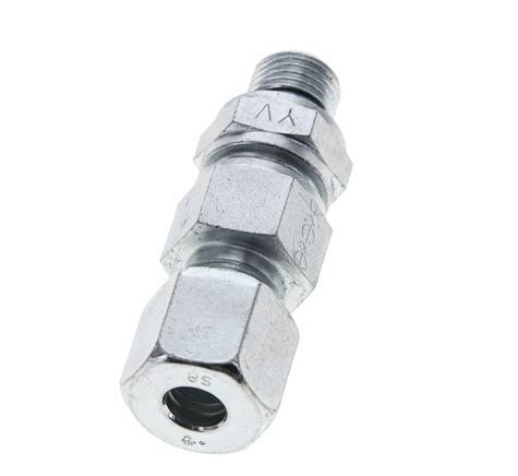Hydraulic Check Valve Cutting Ring 8S (M16x1.5) & G1/4'' Male Steel 1-400bar (15-5800)psi Thread-Tube ISO 8434-1
