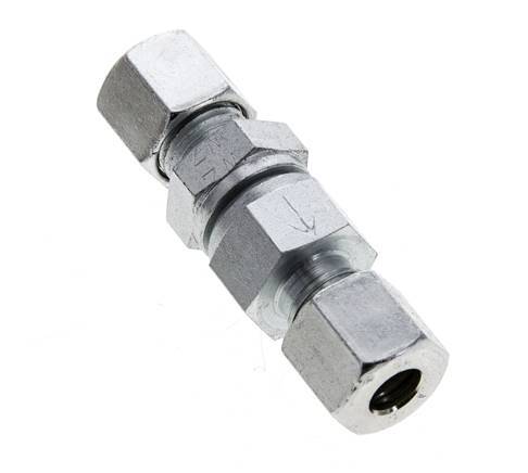 Hydraulic Check Valve Cutting Ring 8L (M14x1.5) Steel 1-250bar (15-3625)psi ISO 8434-1