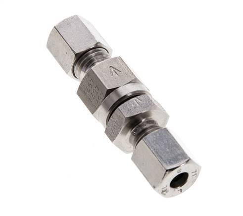 Hydraulic Check Valve Cutting Ring 6L (M12x1.5) Stainless Steel 1-250bar (15-3625)psi ISO 8434-1