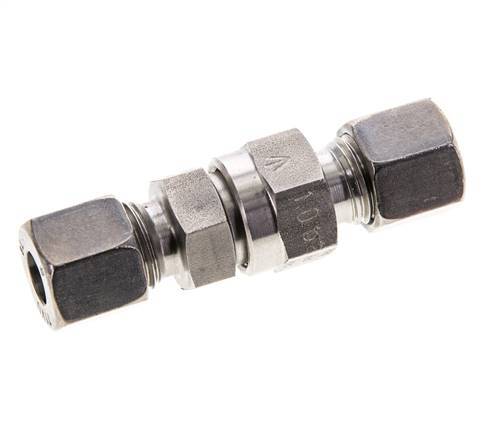 Hydraulic Check Valve Cutting Ring 8L (M14x1.5) Stainless Steel 1-250bar (15-3625)psi ISO 8434-1