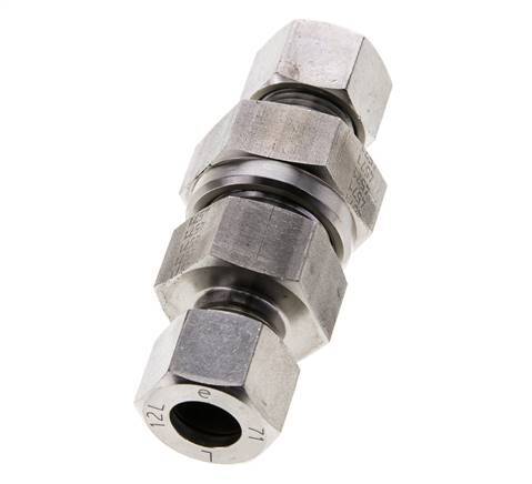 Hydraulic Check Valve Cutting Ring 12L (M18x1.5) Stainless Steel 1-250bar (15-3625)psi ISO 8434-1