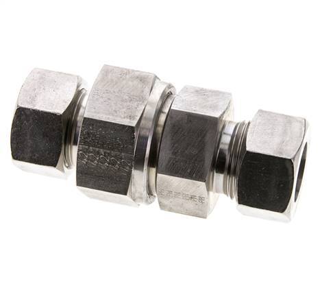 Hydraulic Check Valve Cutting Ring 22L (M30x2) Stainless Steel 1-160bar (15-2320)psi ISO 8434-1