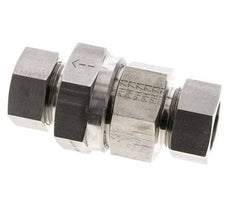 Hydraulic Check Valve Cutting Ring 28L (M36x2) Stainless Steel 1-100bar (15-1450)psi ISO 8434-1