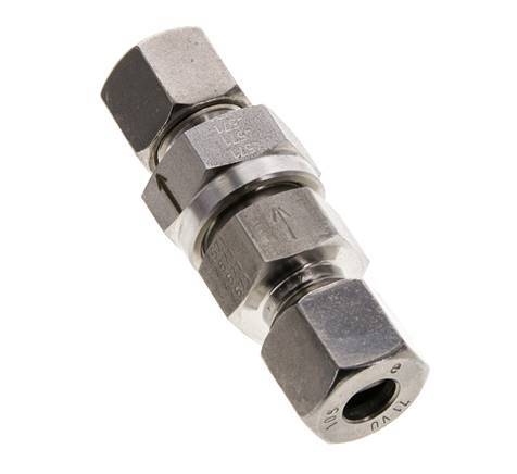 Hydraulic Check Valve Cutting Ring 10S (M18x1.5) Stainless Steel 1-400bar (15-5800)psi ISO 8434-1