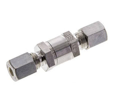 Hydraulic Check Valve Compression Ring 6L (M12x1.5) Stainless Steel 1-250bar (15-3625)psi ISO 8434-1