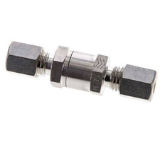 Hydraulic Check Valve Compression Ring 6L (M12x1.5) Stainless Steel 1-250bar (15-3625)psi ISO 8434-1