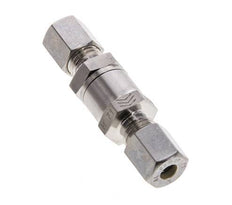 Hydraulic Check Valve Compression Ring 6L (M12x1.5) Stainless Steel 1-250bar (15-3625)psi ISO 8434-1