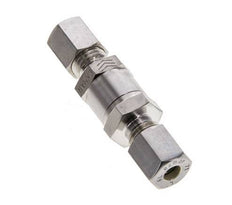 Hydraulic Check Valve Compression Ring 6L (M12x1.5) Stainless Steel 1-250bar (15-3625)psi ISO 8434-1