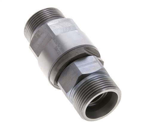 25S Zink plated Steel Ball-Guided Swivel Joint Cutting Fitting DN 20350 bar NBR ISO 8434-1