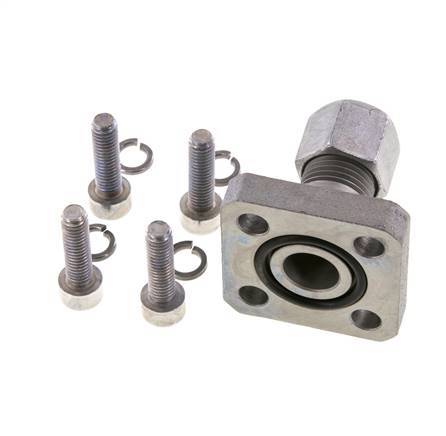 LK 35 Pump Flange Steel with 10L (M16x1.5)