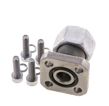 LK 35 Pump Flange Steel with 16S (M24x1.5)