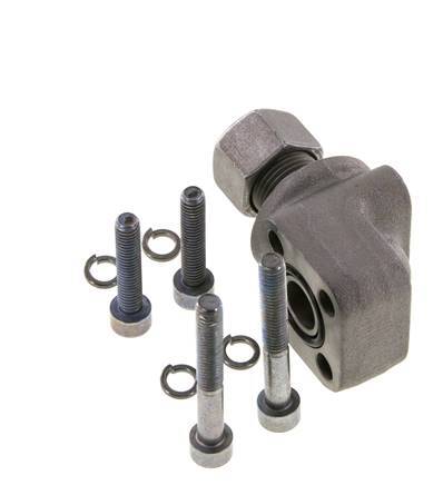 LK 30 Elbow Pump Flange Malleable cast iron with 12L (M18x1.5)