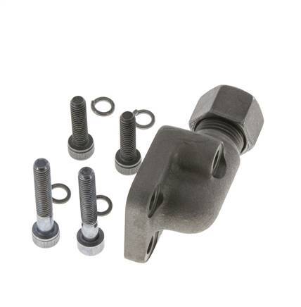 LK 35 Elbow Pump Flange Malleable cast iron with 12L (M18x1.5)