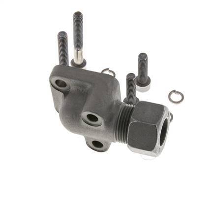 LK 35 Elbow Pump Flange Malleable cast iron with 15L (M22x1.5)