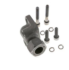 LK 35 Elbow Pump Flange Malleable cast iron with 15L (M22x1.5)