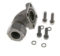 LK 40 Elbow Pump Flange Malleable cast iron with 18L (M26x1.5)