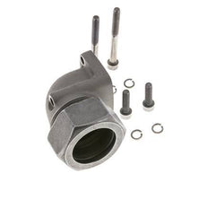 LK 40 Elbow Pump Flange Malleable cast iron with 35L (M45x2)