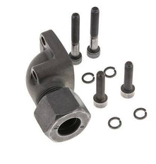 LK 35 Elbow Pump Flange Malleable cast iron with 16S (M24x1.5)