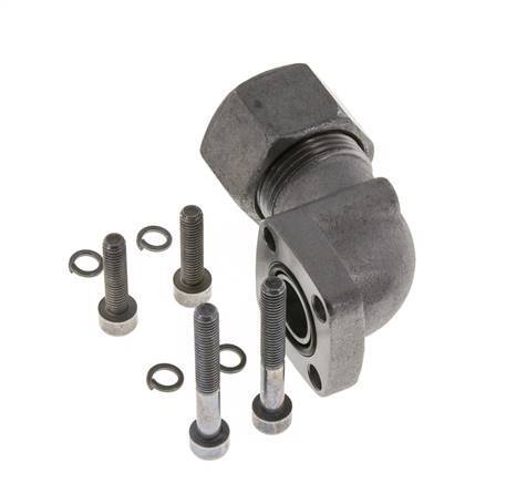 LK 35 Elbow Pump Flange Malleable cast iron with 20S (M30x2)