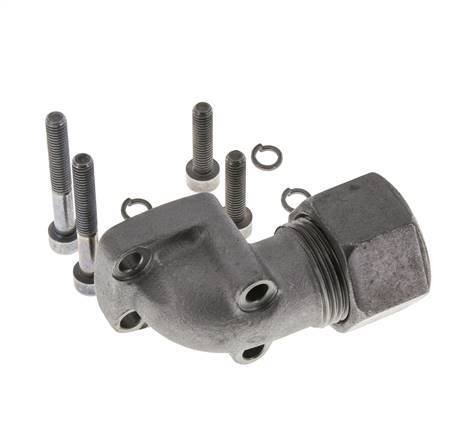 LK 35 Elbow Pump Flange Malleable cast iron with 20S (M30x2)