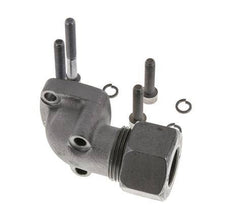 LK 35 Elbow Pump Flange Malleable cast iron with 20S (M30x2)