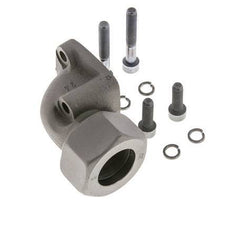 LK 55 Elbow Pump Flange Malleable cast iron with 30S (M42x2)