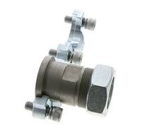 1-1/2'' SAE Flange 3000 PSI Steel with 42L (M52x2) ISO 6162-1