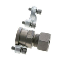 1-1/4'' SAE Flange 3000 PSI Steel with 25S (M36x2) ISO 6162-1