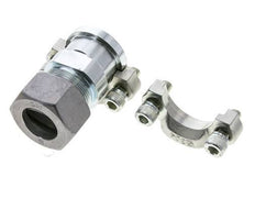 1-1/4'' SAE Flange 3000 PSI Steel with 30S (M42x2) ISO 6162-1