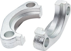 1/2'' SAE Flange Halves 3000 PSI Stainless Steel ISO 6162-1