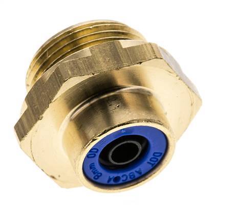 ABC Nl Straight connector T8x1 M22x1.5 - 90108022 [2 Pieces]