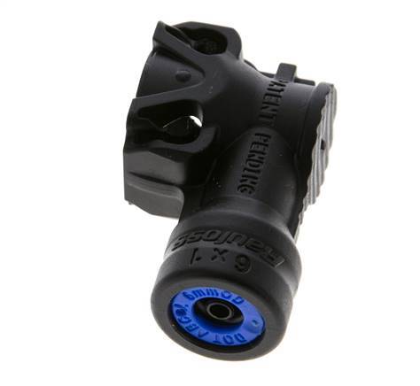 90deg ABC Push-In Connector Small 6X1.0 - 90306004 [2 Pieces]