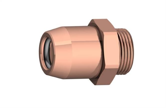 Straight connector T 6X1.0 D M12X1.5 - 6237212
