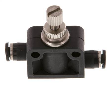 Flow Control Silencer Straight 3 mm Brass/PA 66
