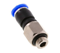 6mm & G1/8'' Swivel Joint Push-In-Male Threads Nickel-Plated Brass/PBT NBR Rotatable