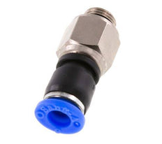 6mm & G1/8'' Swivel Joint Push-In-Male Threads Nickel-Plated Brass/PBT NBR Rotatable