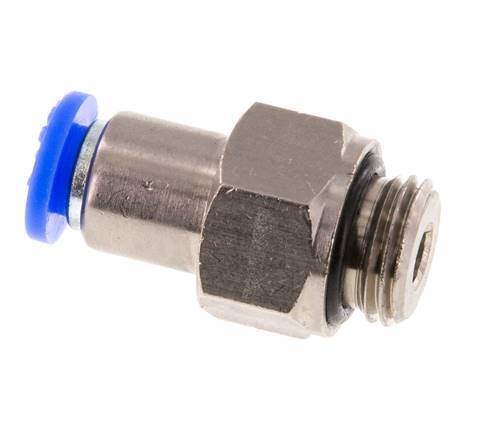 Push-In Check Valve 6mm & G1/4'' Male Brass/PBT 0.2-10bar (3-145psi) Hose-Thread