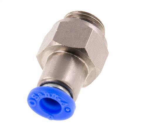 Push-In Check Valve 6mm & G1/4'' Male Brass/PBT 0.2-10bar (3-145psi) Hose-Thread