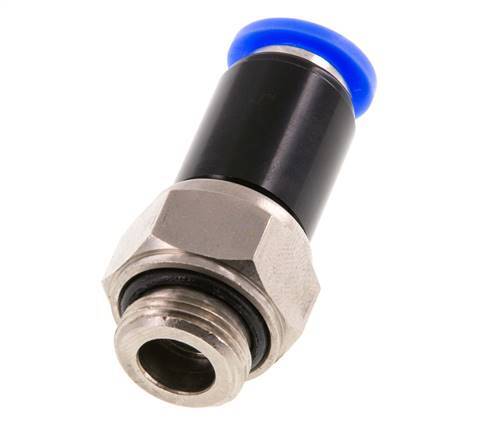 10mm & G3/8'' Swivel Joint Push-In-Male Threads Nickel-Plated Brass/PBT NBR Rotatable