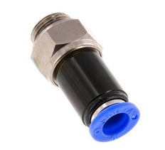 10mm & G3/8'' Swivel Joint Push-In-Male Threads Nickel-Plated Brass/PBT NBR Rotatable