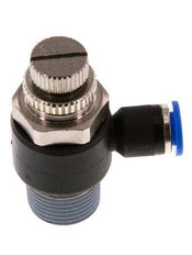 Flow Control Silencer Meter-Out Elbow 6 mm - R3/8'' Brass/PA 66