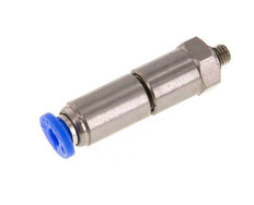4mm & M5 Quick Swivel Joint Push-In-Male Threads Nickel-Plated Brass/PBT NBR Rotatable