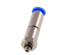 4mm & M5 Quick Swivel Joint Push-In-Male Threads Nickel-Plated Brass/PBT NBR Rotatable