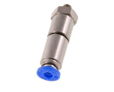 4mm & M5 Quick Swivel Joint Push-In-Male Threads Nickel-Plated Brass/PBT NBR Rotatable