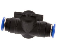 2-Way Straight Ball Valve 12 mm Plastic/Brass