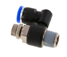 Flow Control Silencer Meter-Out Rotatable 10 mm - R3/8'' Brass/PA 66