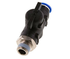 2-Way Straight Ball Valve 12 mm - R3/8'' Plastic/Brass