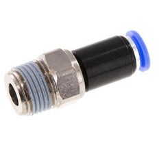 10mm & R1/2'' Swivel Joint Push-In-Male Threads Nickel-Plated Brass/PBT NBR Rotatable