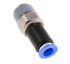 10mm & R1/2'' Swivel Joint Push-In-Male Threads Nickel-Plated Brass/PBT NBR Rotatable