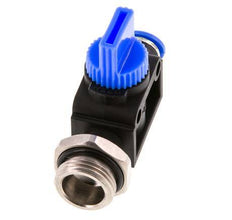 3/2-Way Shut-Off Hand Valve 6 mm - G3/8'' Plastic/Brass Thread-side venting